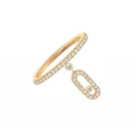 The Gold Éloria Lumière Ring