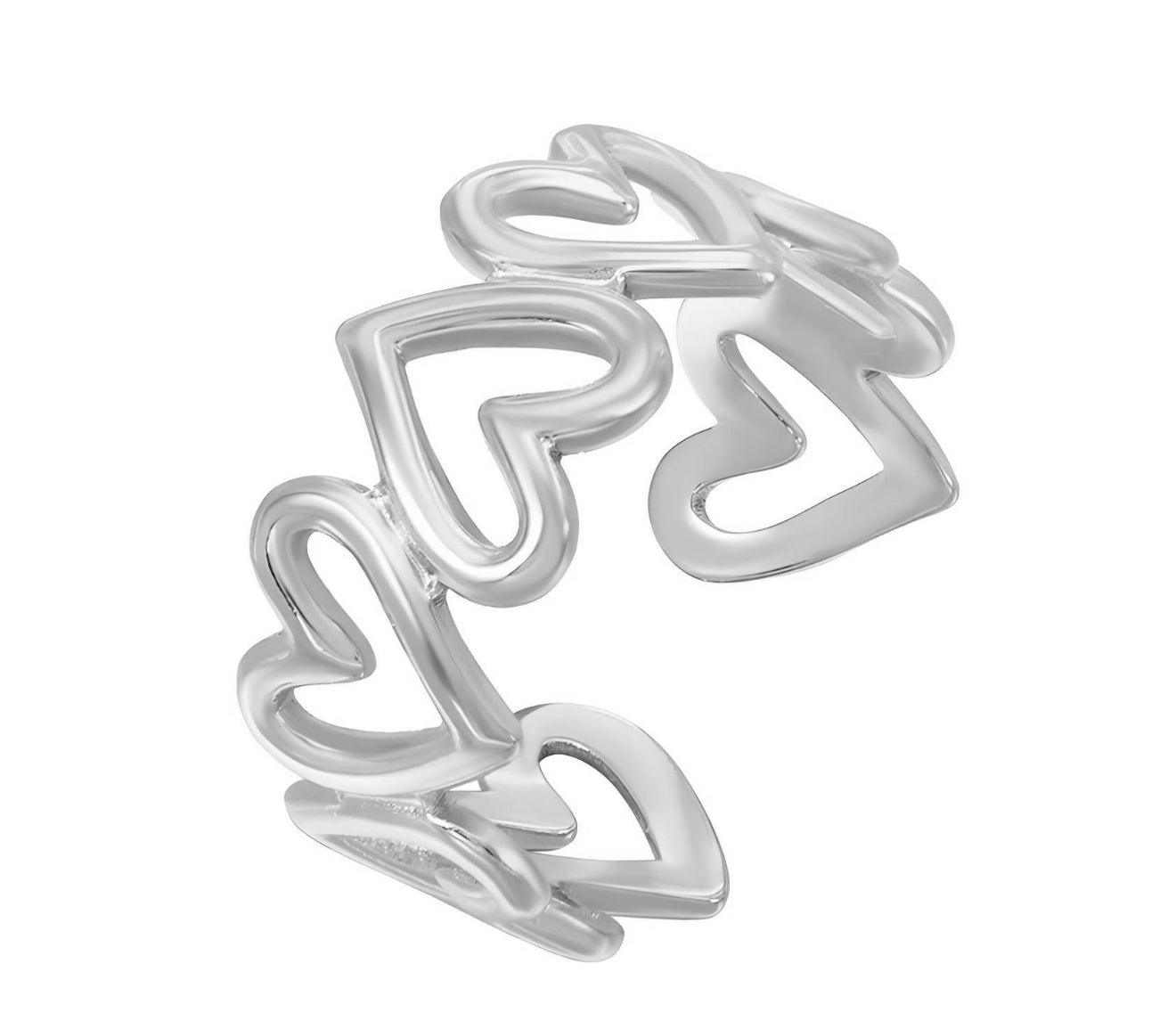 The Silver Sweetheart Halo Ring