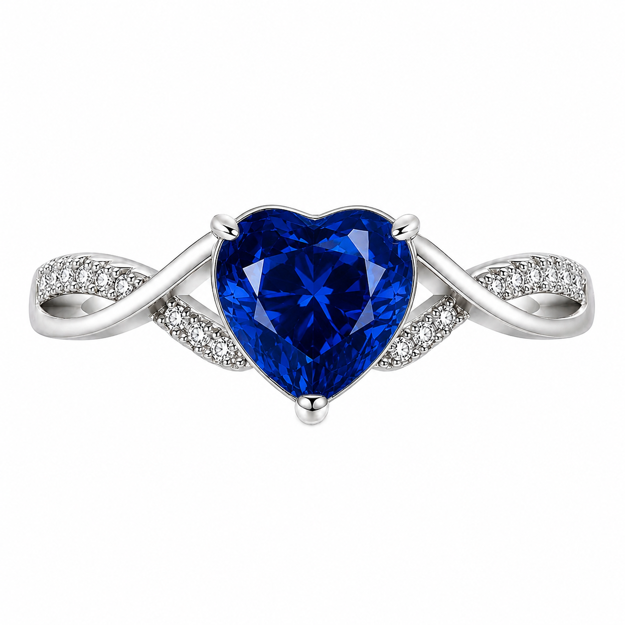 The Estrianà Heart Infinité Adjustable Ring