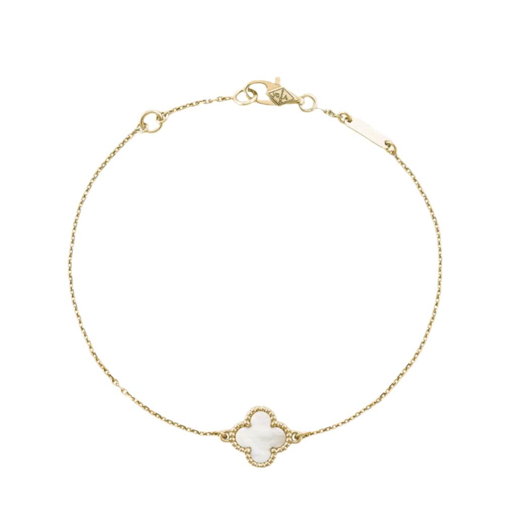 The Gold Dainty Lunara Flower Bracelet