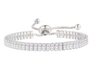 The Silver Sparkling Aveline Tennis Bracelet
