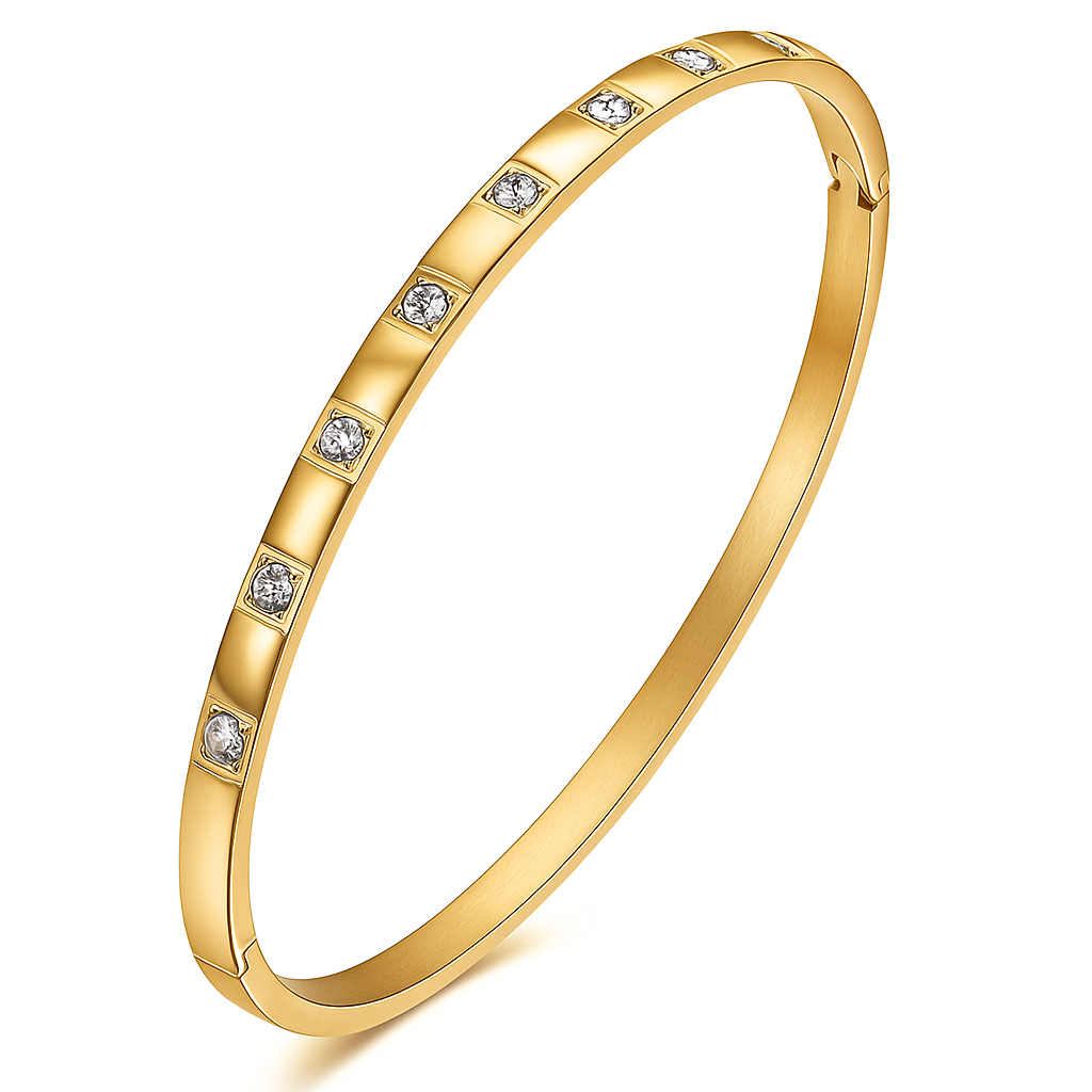 The Gold Lumin Essence Bangle
