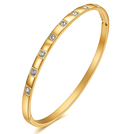 The Gold Lumin Essence Bangle