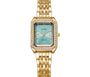 The Gold Deep Blue Dial Ximélia Quartz Watch
