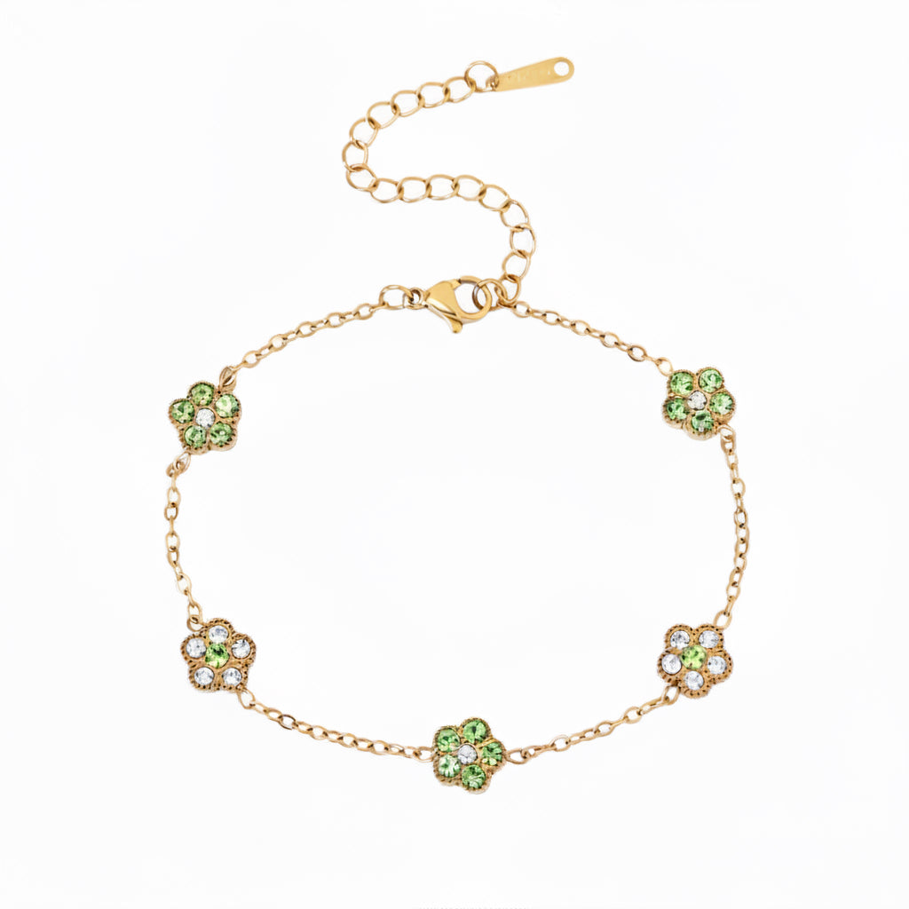 The Gold Meadow Flower Bracelet