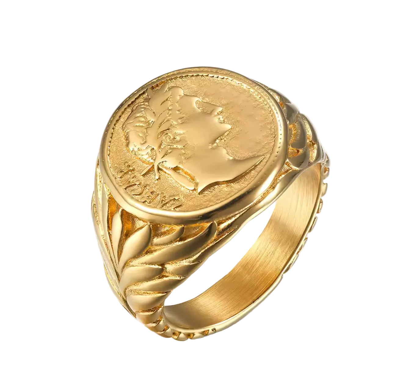 The Gold Imperial Heirloom Caesar Ring