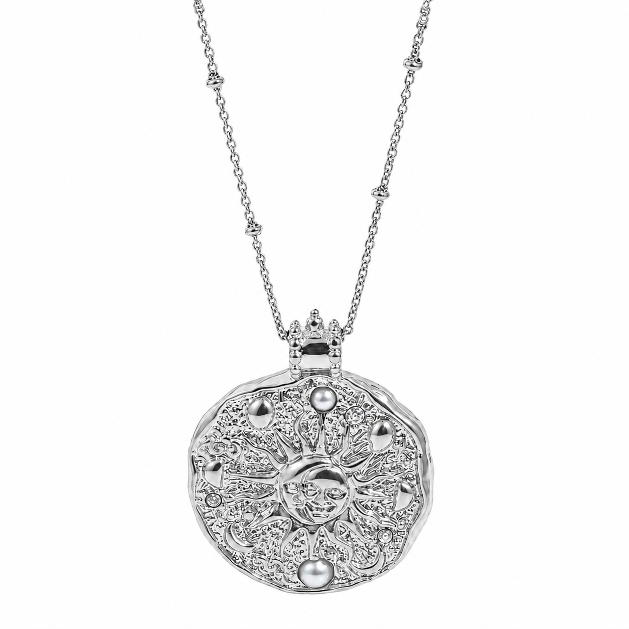 The Solstice Sun Coin Necklace