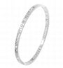 The Silver Roman Numeral Bangle