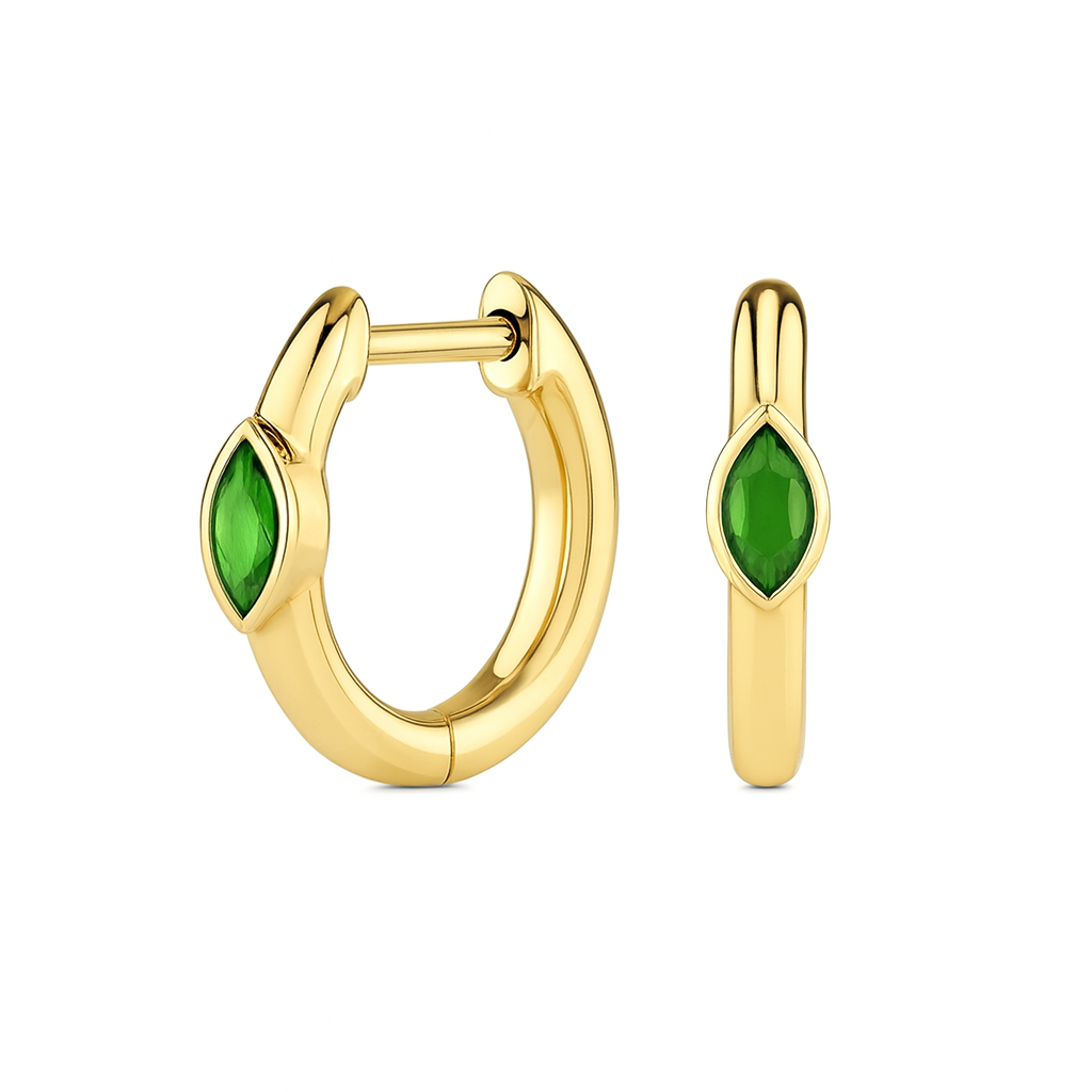 The Golden Envy Green Hoops