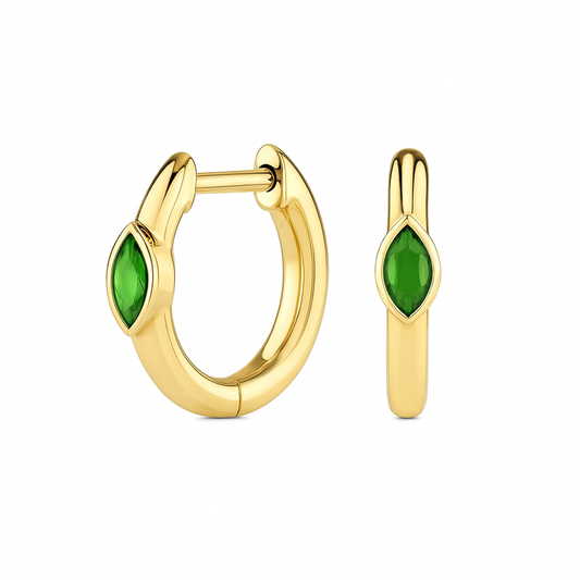 The Golden Envy Green Hoops