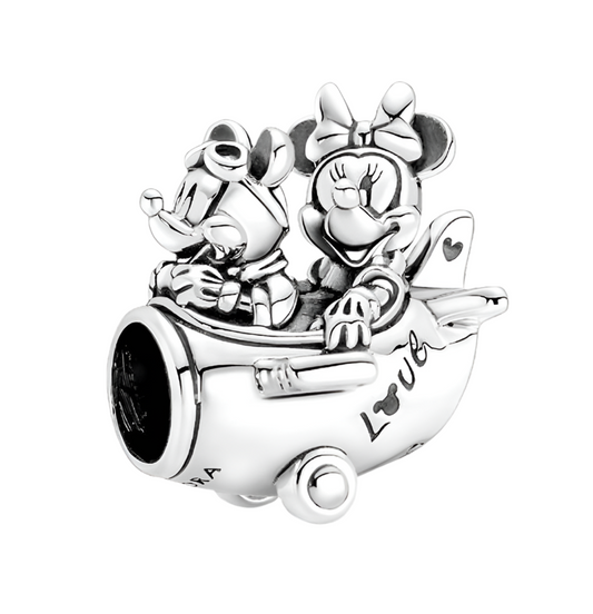 The Limited Edition Old Generation Mouse In An Airplane Charm (PRE-ORDER)