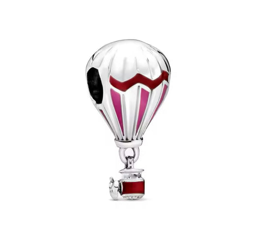 The Valentines Hot Air Balloon Charm