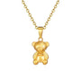 The Gold Teddy Bear Wishes Necklace