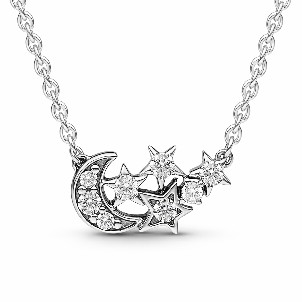 The Silver Constellations Necklace