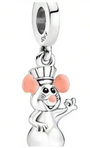 Restaurant Rat Charm