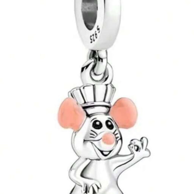 Restaurant Rat Charm