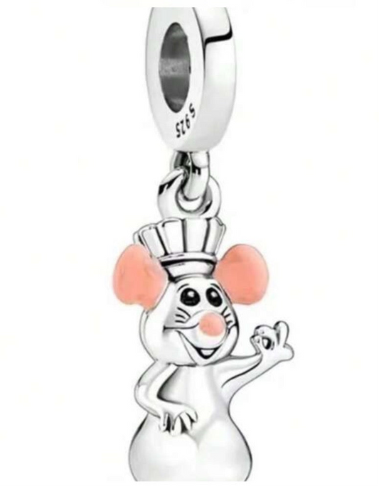 Restaurant Rat Charm