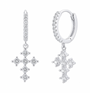 The Silver Sparkling Cross Huggies