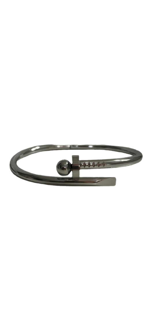 Silver Elysium Bangle