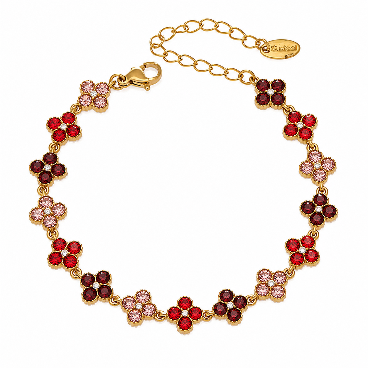 The Gold Sahara Clover Bracelet