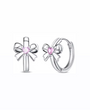 The Silver Bow Elegance Earrings