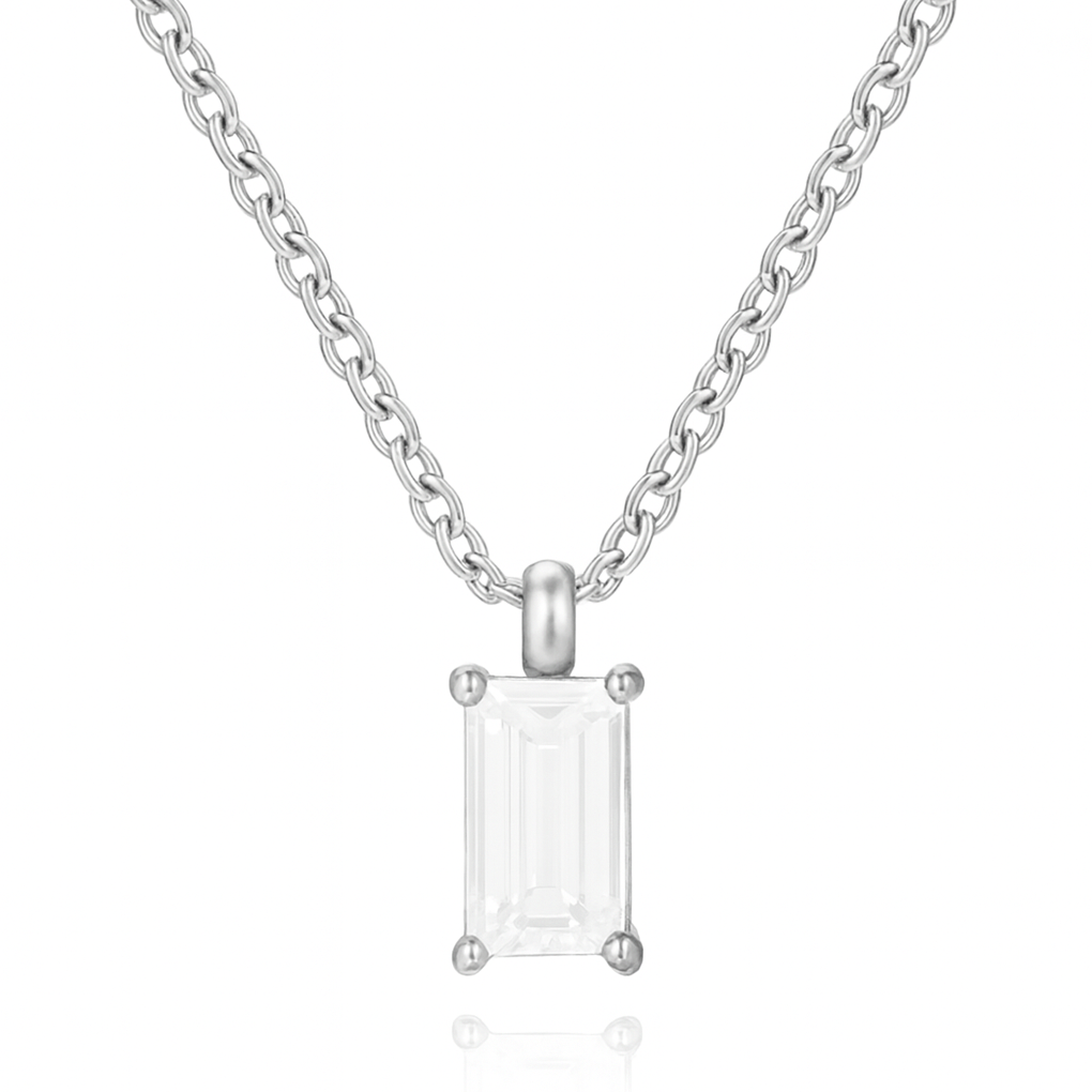 The Silver Elara Pendant Necklace