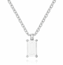 The Silver Elara Pendant Necklace