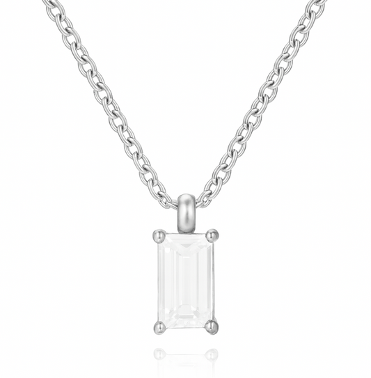 The Silver Elara Pendant Necklace