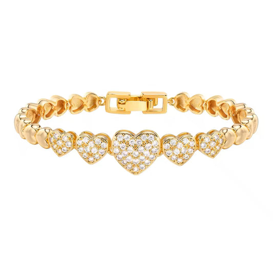 The Gold Lustrous Affinity Bracelet