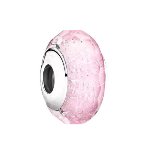 The Rose Glass Ring Charm