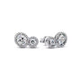 The Silver Soul Duo Circle Studs