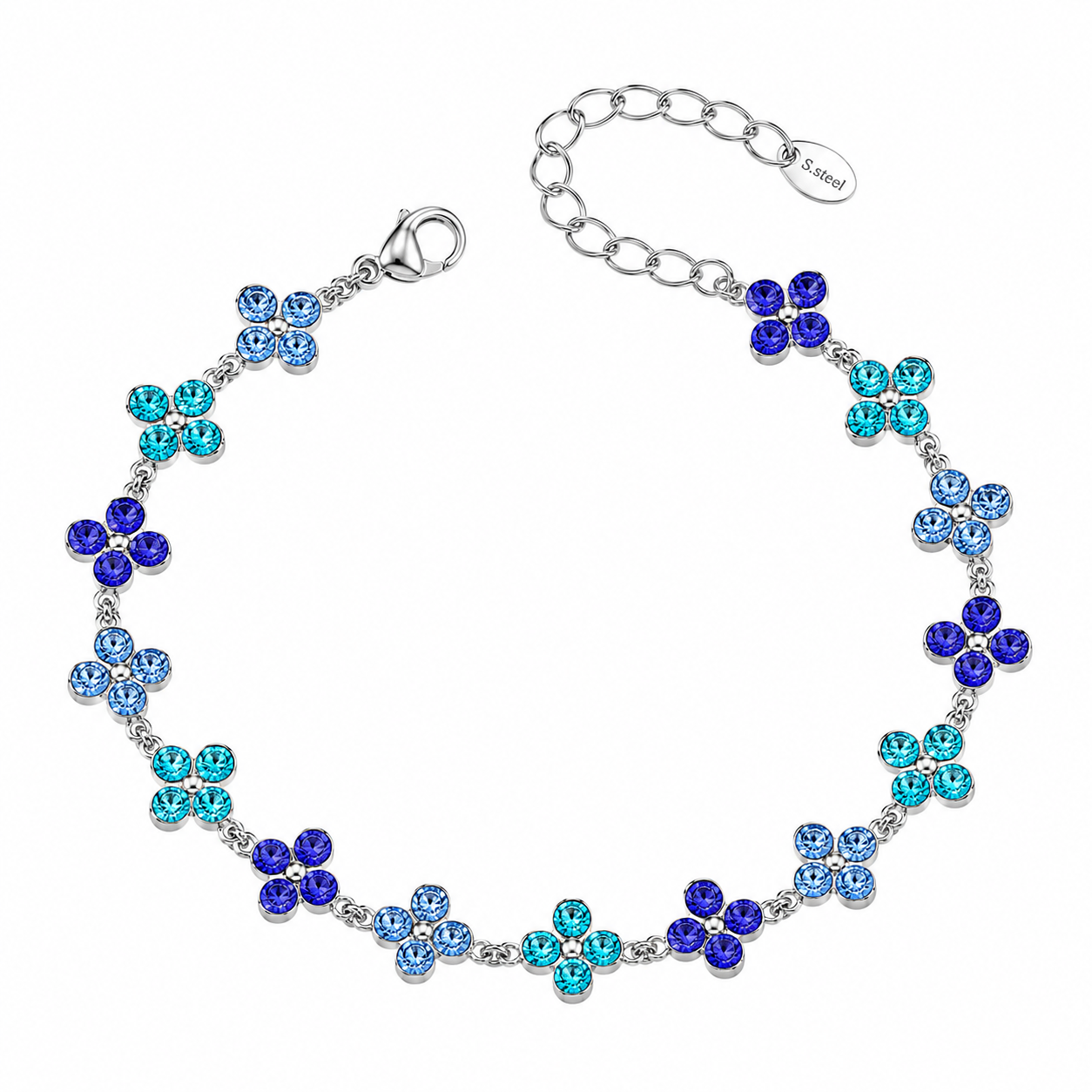 The Silver Sahara Clover Bracelet