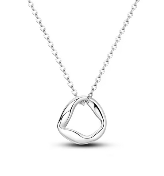 The Silver Ariel Waves Necklace