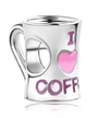 The Pink Coffee Lover Charm