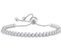 The Silver Amorè Marquise Tennis Bracelet