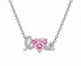 The Silver Love Pendant Necklace