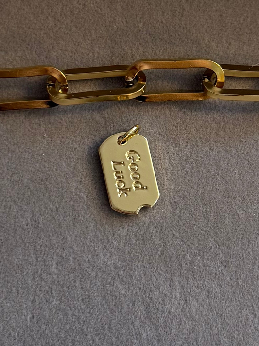 The Good Luck Tag Charm Me