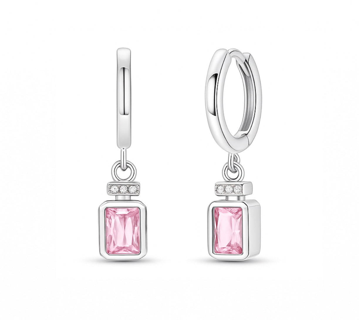 The Silver Candy Spritz Drop Huggies