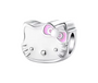 Pink Bow Kitty Charm
