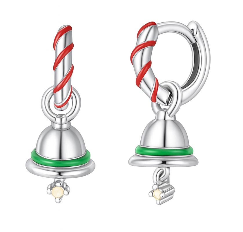 The Silver Candybell Chime Huggies
