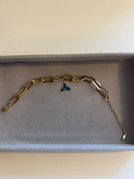 Dolphin Fin Tail Charm