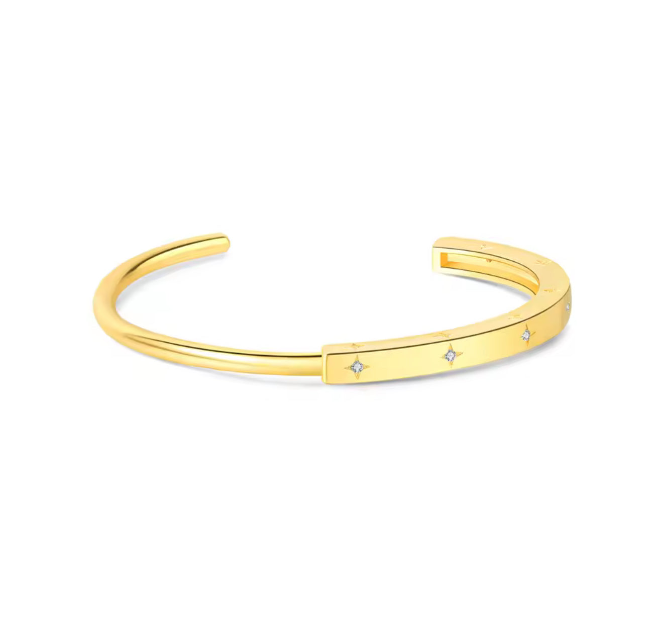 The Gold Lumière Star Bangle