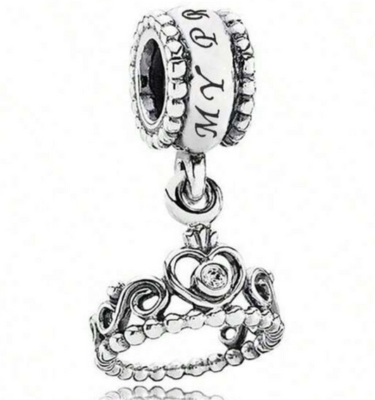 The Princess Tiara Charm