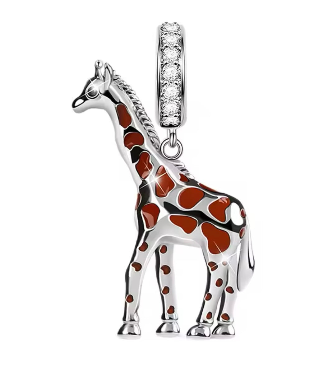 The Glamorous Giraffe Charm