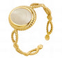 The Gold Luxe Opal Pearl Ajustable Ring