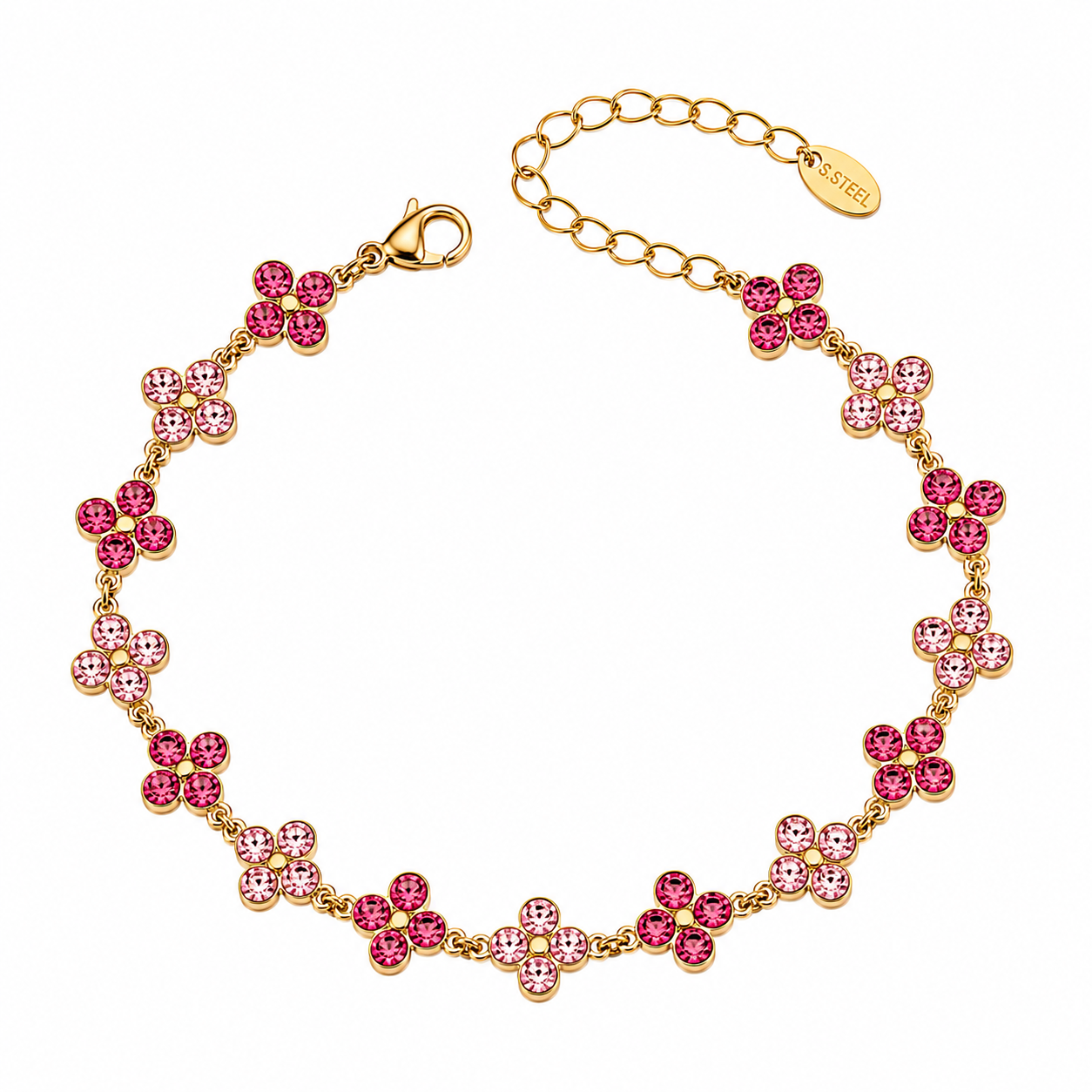 The Gold Sahara Clover Bracelet