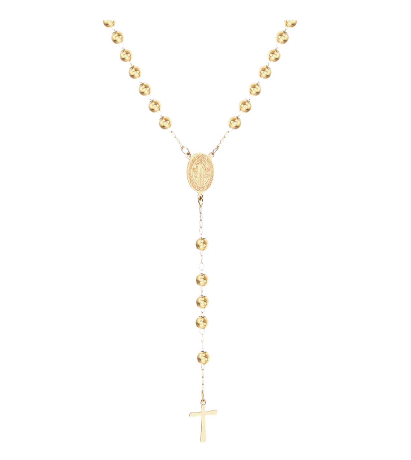 The Gold Everette Cross Necklace