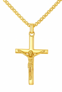 The Gold Dominion Cross Necklace
