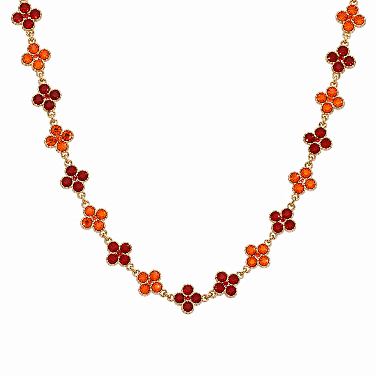 The Gold Sahara Clover Necklace