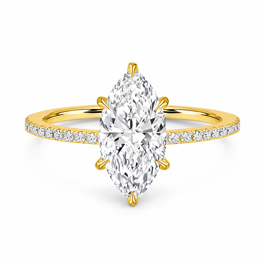 The Gold Éternité Promise Ring